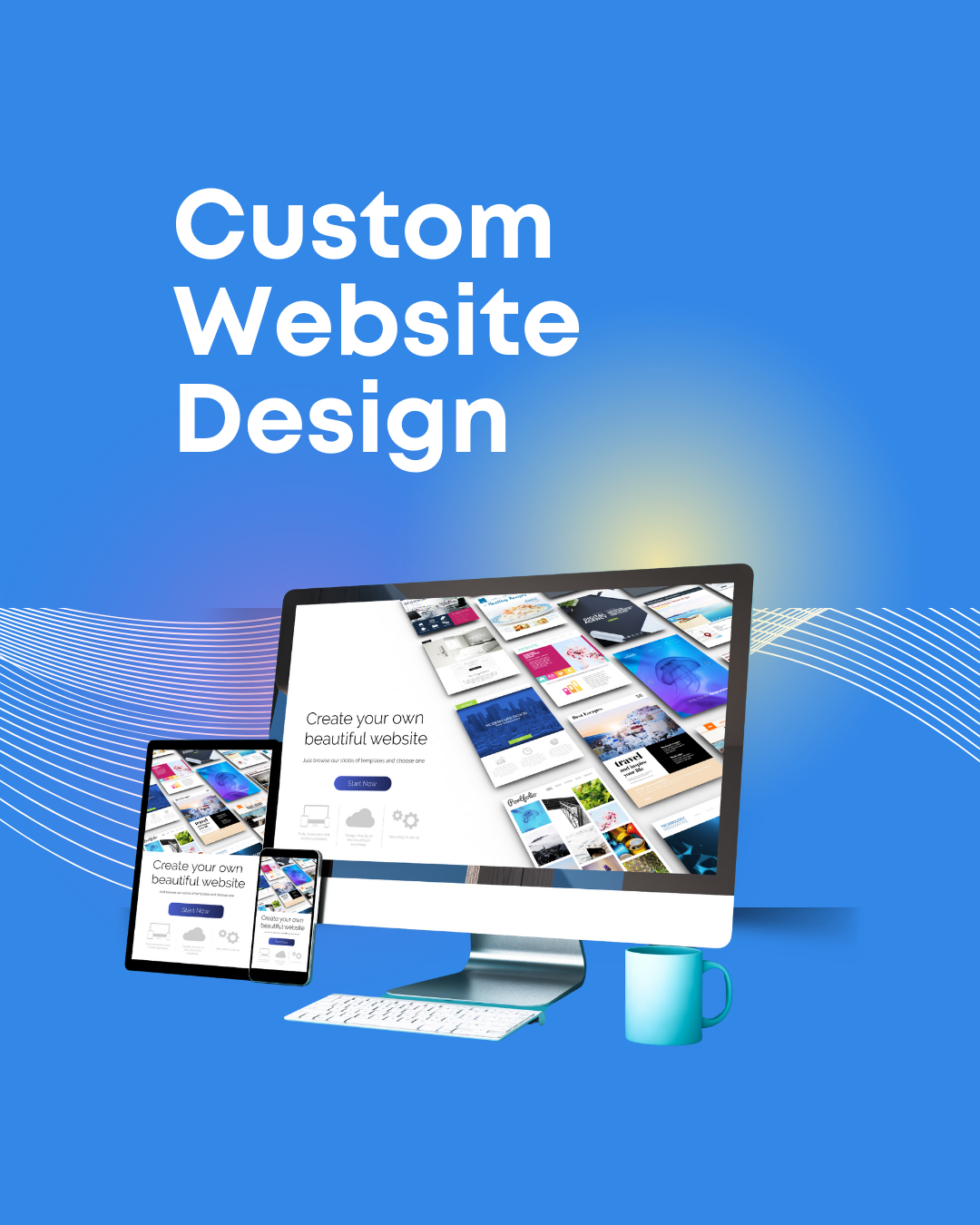 Custom Website Builder – Professional, Responsive & Tailored to Your Brand