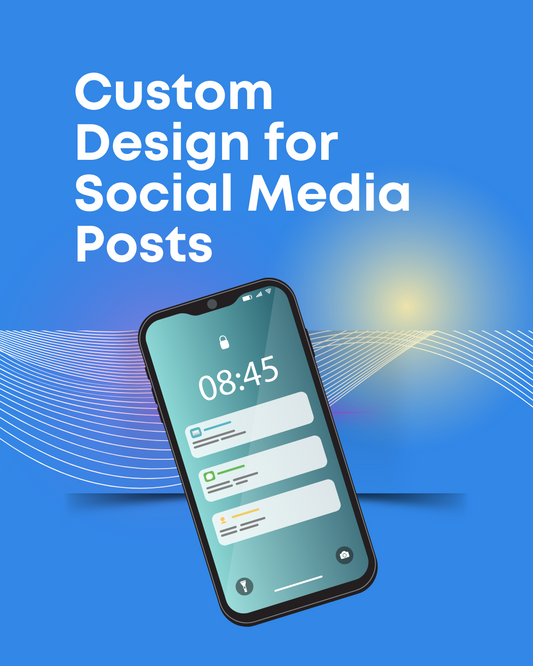 Custom Designed Social Media Post - Tailored to your brand! (Package of 10)